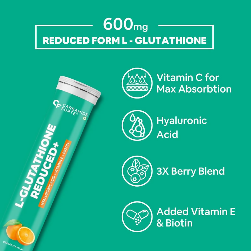 Carbamide Forte L-Glutathione Reduced+ Effervescent Tablets | Grocsy