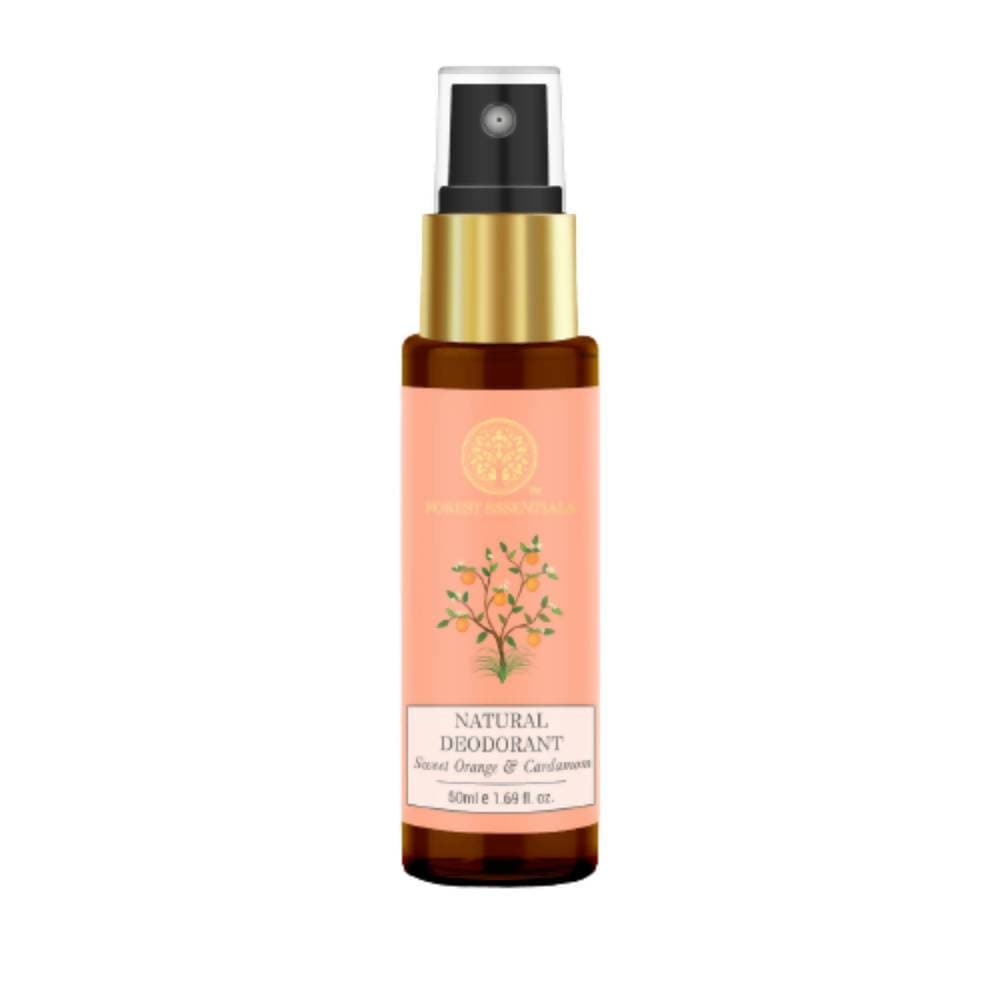 Forest Essentials Sweet Orange & Cardamom Natural Deodorant | Grocsy