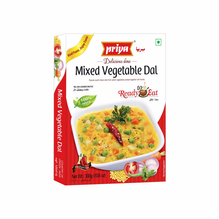 Priya Ready To Eat Mixed Vegetable Dal | Grocsy
