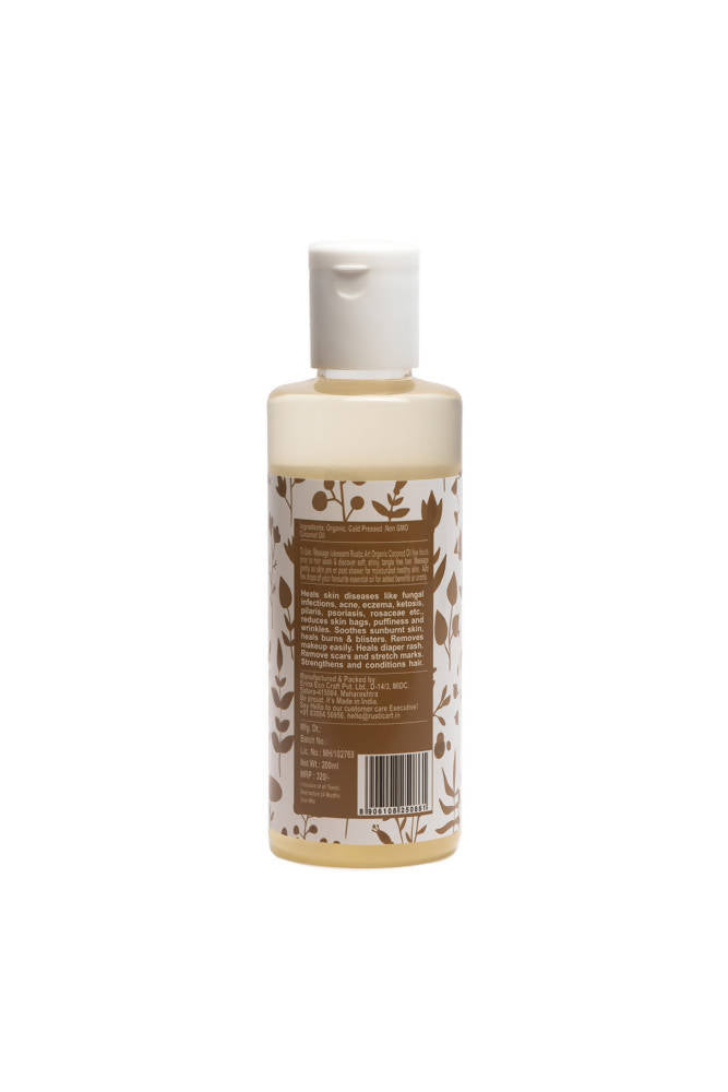 Rustic Art Organic Coconut Oil | Grocsy