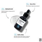 The True Therapy 2.0% Salicylic Acid with Zinc PCA Face Serum | Grocsy