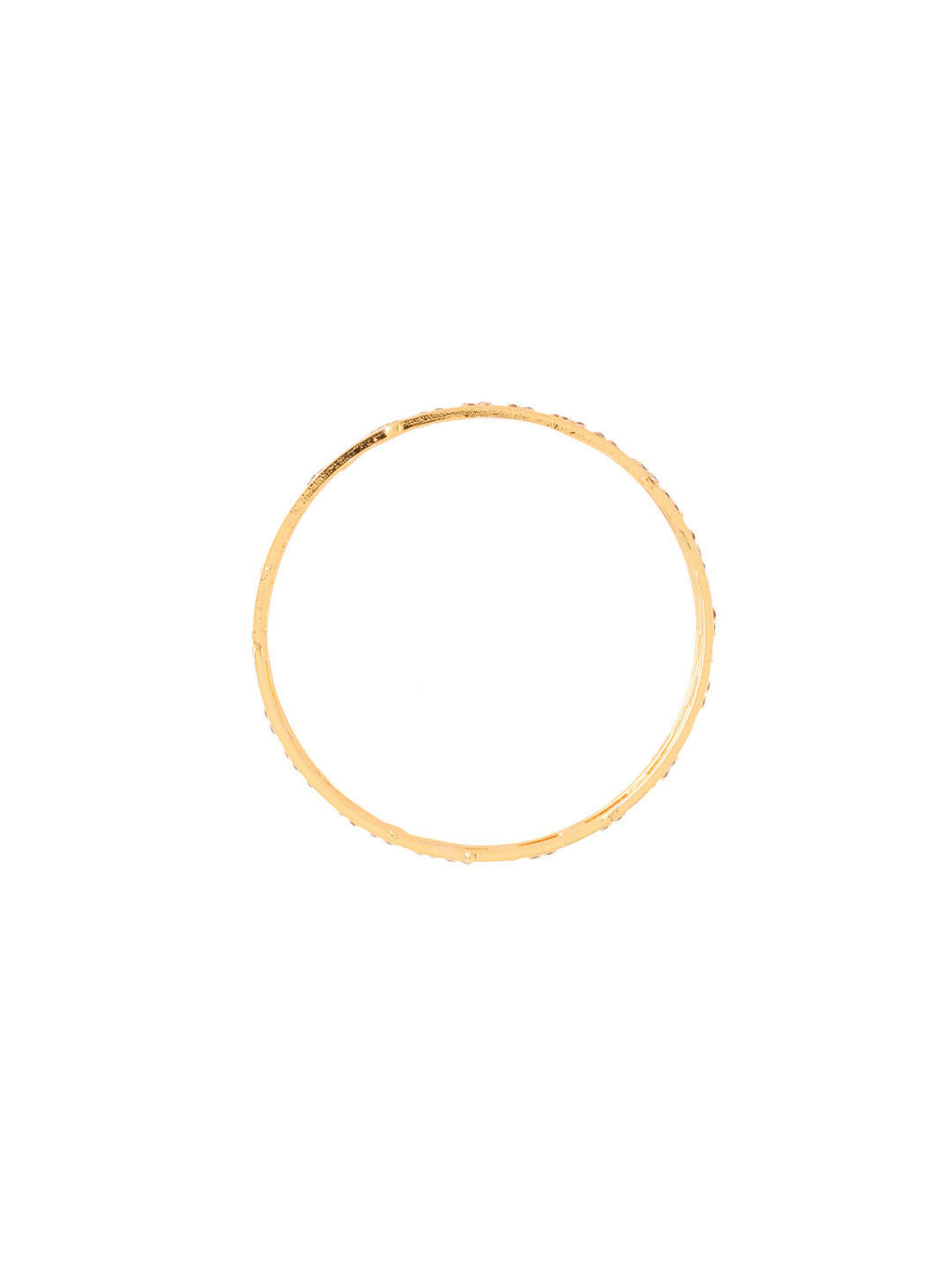 NVR Women Set of 2 Gold-Polished Traditional Bangles | Grocsy