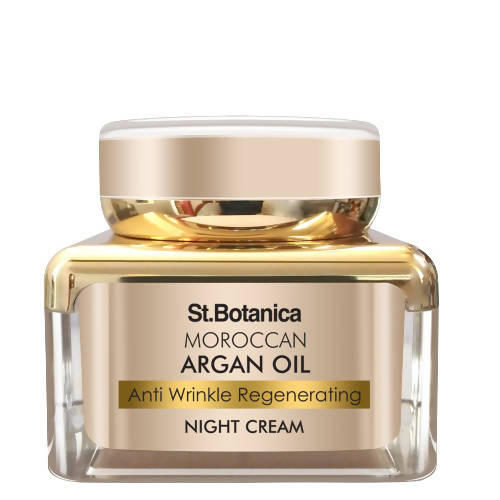 St.Botanica Moroccan Argan Oil Anti Wrinkle Regenerating Night Cream | Grocsy