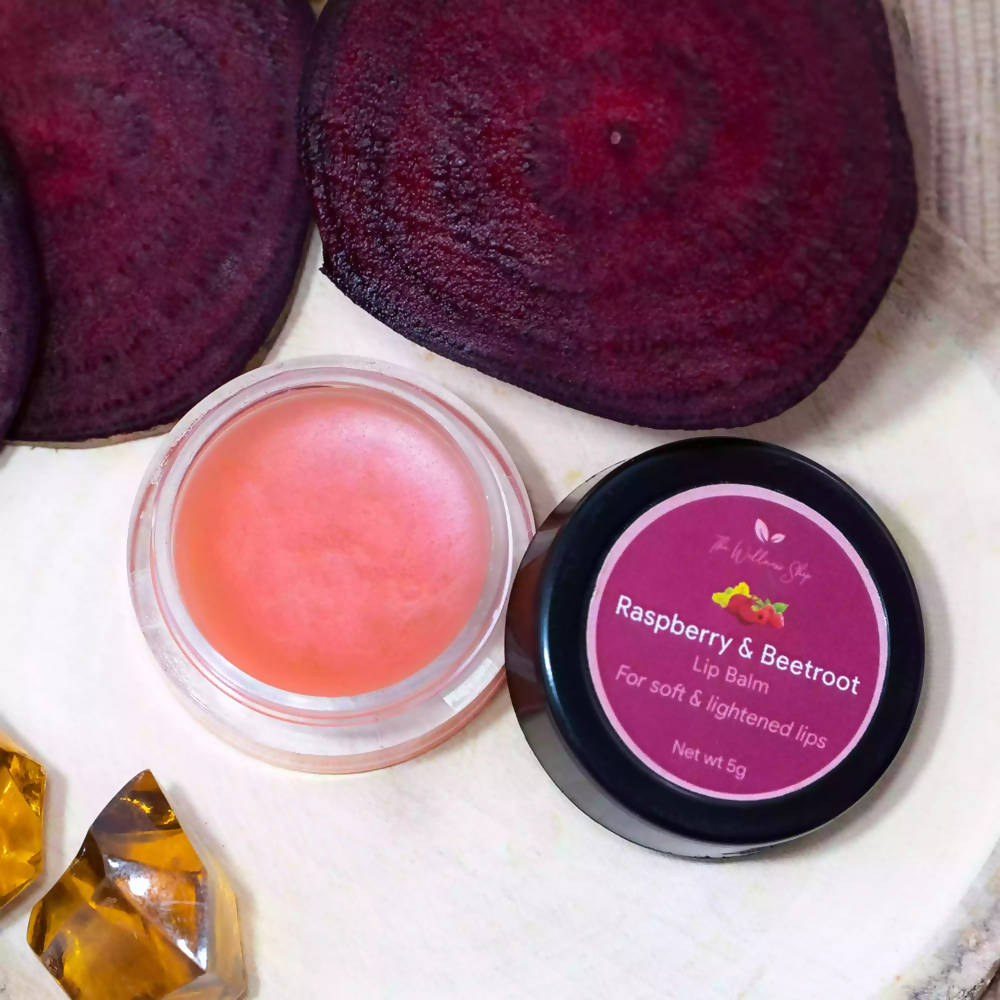 The Wellness Shop Raspberry And Beetroot Lip Balm | Grocsy
