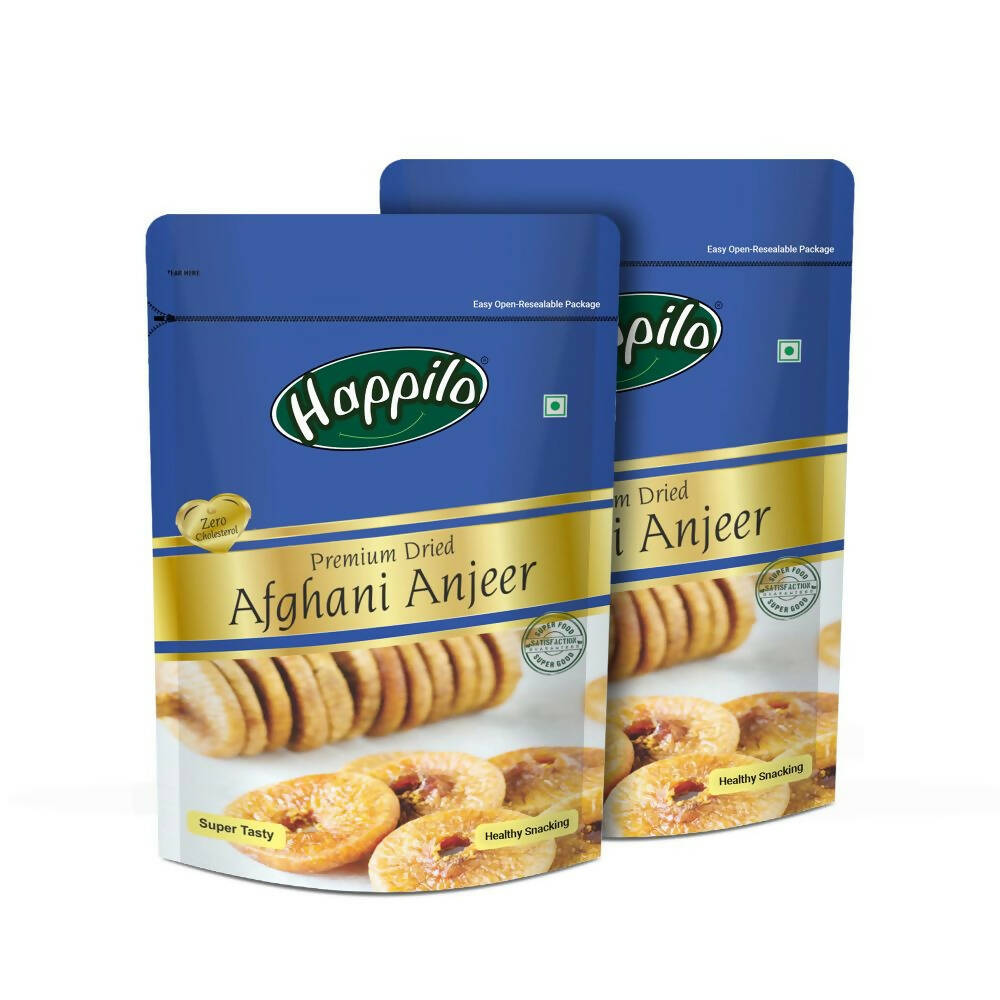 Happilo Premium Dried Afghani Anjeer | Grocsy