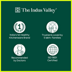 The Indus Valley CASTrong Cast Iron Cookware Set: Tawa+ Kadai, Kitchen Set for Home, Pre-seasoned, 100% Pure, Toxin-free, Induction, Tadka Pan | Grocsy