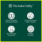 The Indus Valley CASTrong Cast Iron Cookware Set: Tawa+ Kadai (Wok model), Kitchen Set for Home, Pre-seasoned, 100% Pure, Toxin-free, Tadka Pan | Grocsy