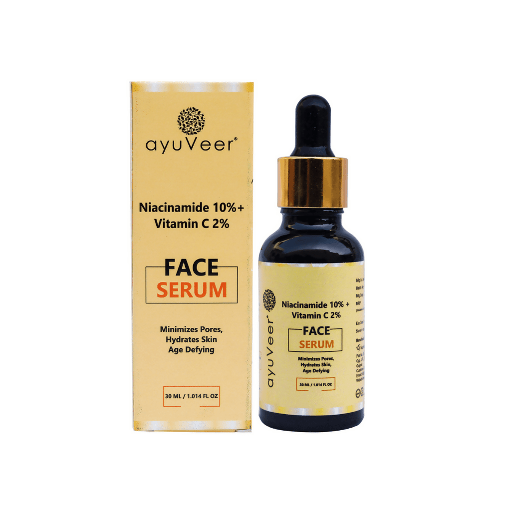 Ayuveer Niacinamide + Vitamin C Face Serum | Grocsy