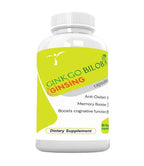 Ramini Bio Nutrition Ginkgo Biloba With Ginseng 500mg Veg Capsules | Grocsy