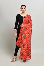 Joban Fashion Multi Color Cotton Embroidery Work Phulkari Dupatta | Grocsy
