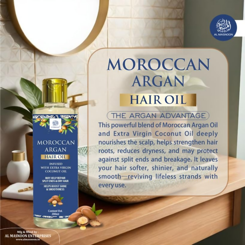 Al Masnoon Moroccan Hair Care Kit | Grocsy