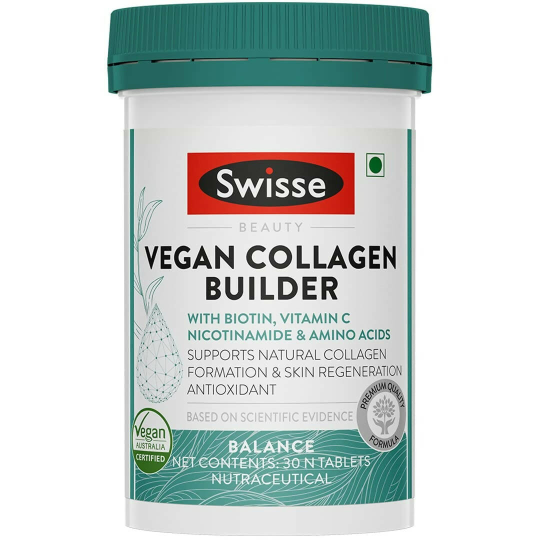 Swisse Vegan Collagen Builder with Biotin & Vitamin C | Grocsy
