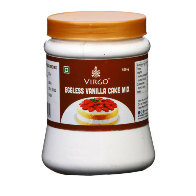 Virgo Eggless Vanilla Cake Mix | Grocsy