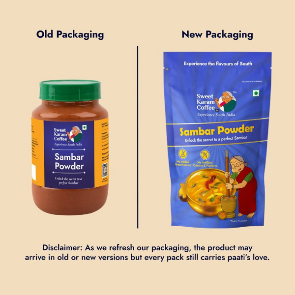 Sweet Karam Coffee Sambar Powder | Grocsy