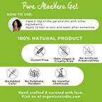 Organicos Aloevera Face Gel | Grocsy