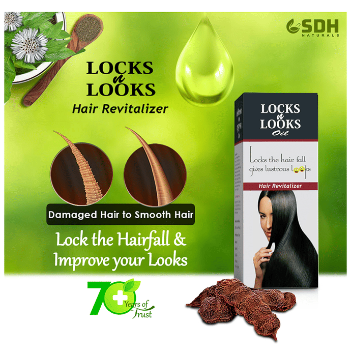 SDH Naturals Locks n Looks Oil Hair Revitalizer | Grocsy