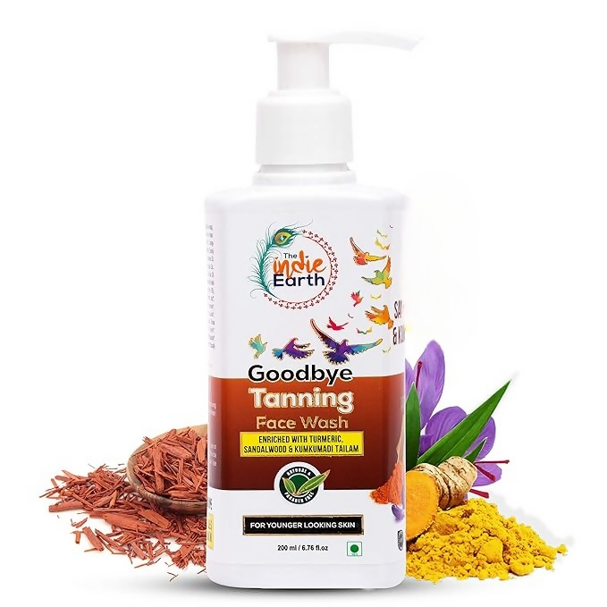 The Indie Earth Goodbye Tanning (Skin Lightening) Facewash | Grocsy