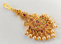 AD Peacock Bridal Beautiful Maang Tikka | Grocsy