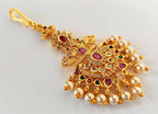 AD Peacock Bridal Beautiful Maang Tikka | Grocsy