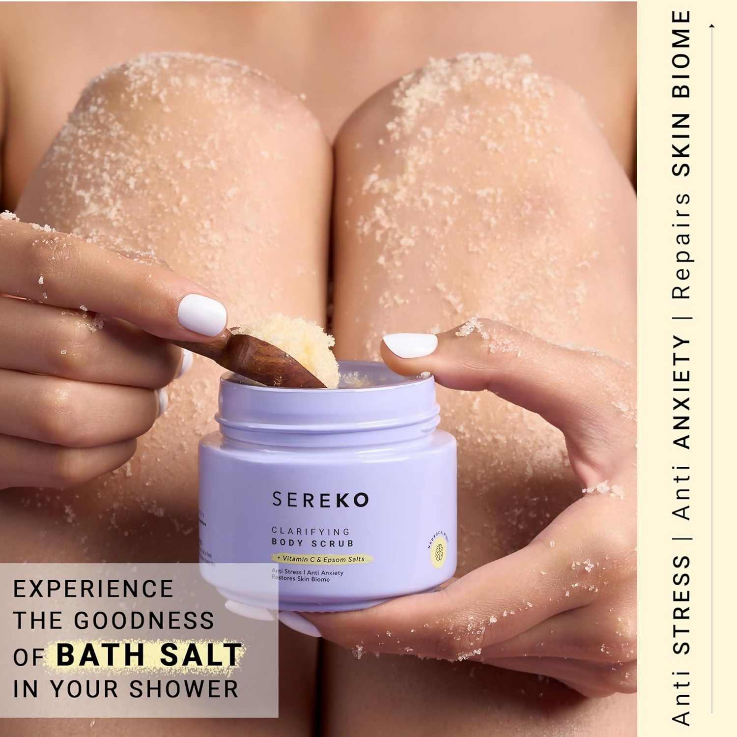 Sereko Clarifying Gentle Exfoliation Body Scrub | Grocsy