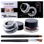 Music Flower Black Brown Smudge Proof Gel Eyeliner | Grocsy