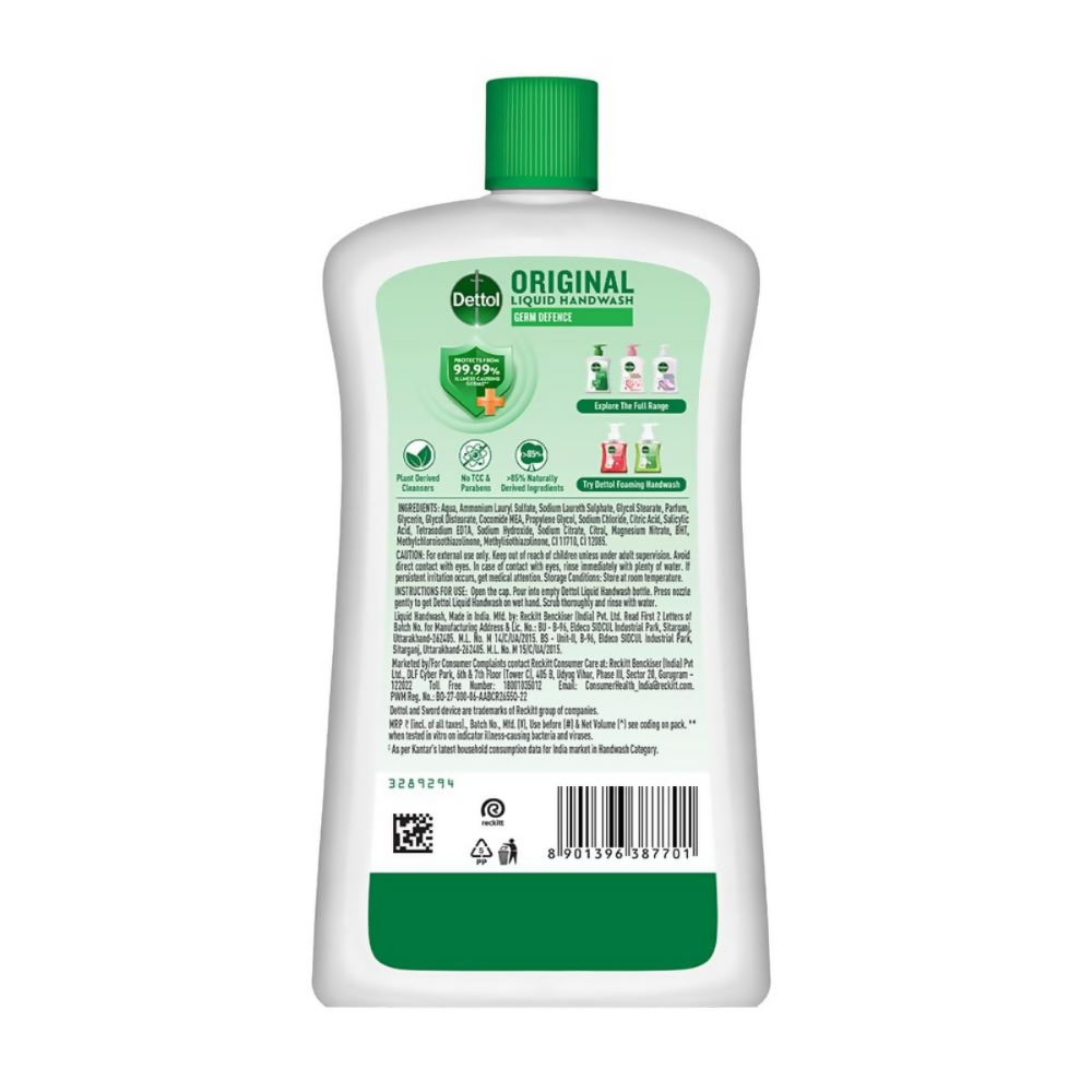 Dettol Original Liquid Handwash | Grocsy
