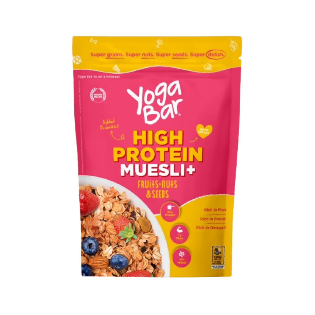 Yoga Bar High Protein Muesli Fruits + Nuts & Seeds | Grocsy