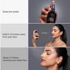 Mila Beaute Non Sticky & Long Lasting Makeup Fixer with Aloe Vera and Vitamin E | Grocsy