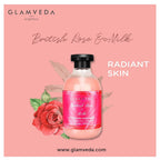 Glamveda British Rose & Milk Nourishing Body Wash & Lotion Combo Pack | Grocsy
