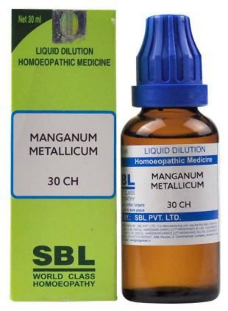 SBL Homeopathy Manganum Metallicum Dilution | Grocsy
