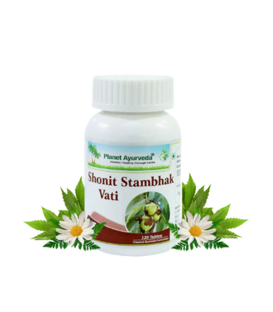 Planet Ayurveda Shonitstambhak Vati | Grocsy