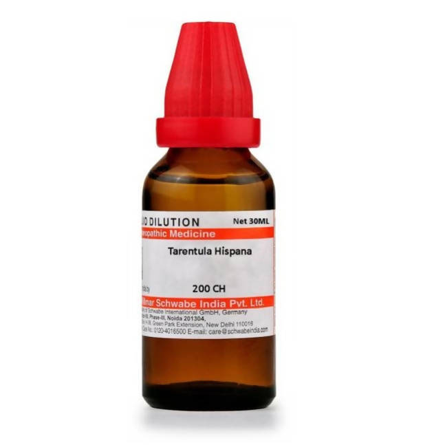 Dr. Willmar Schwabe India Tarentula Hispana Dilution | Grocsy