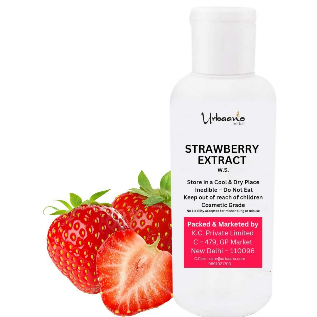 Urbaano Herbal Strawberry Extract Natural Ingredient For making DIY Skin Care Products like Serum | Grocsy