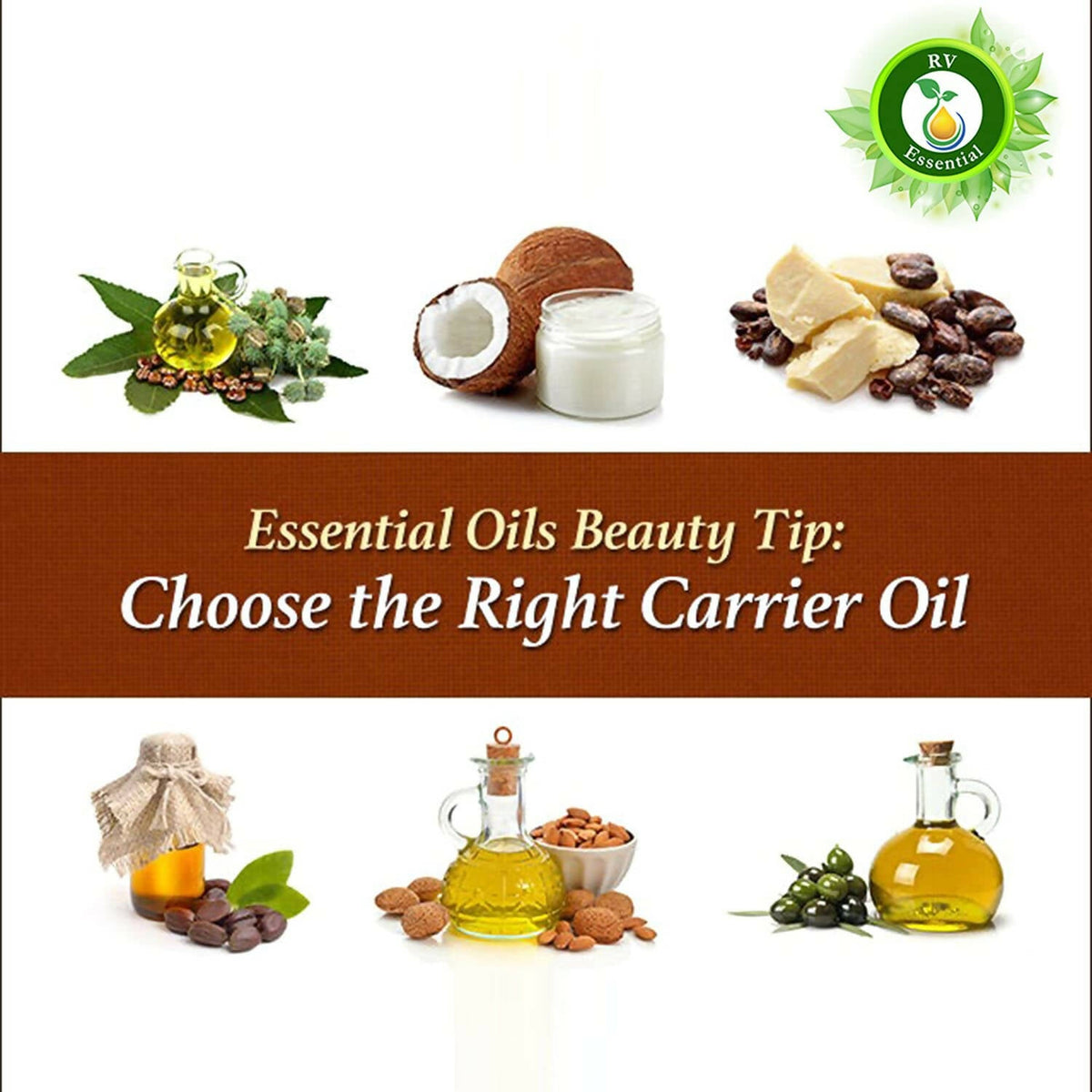 R V Essential Pure Cashew Nut Carrier Oil | Grocsy