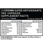 Livestamin Super Antioxidants Capsules | Grocsy
