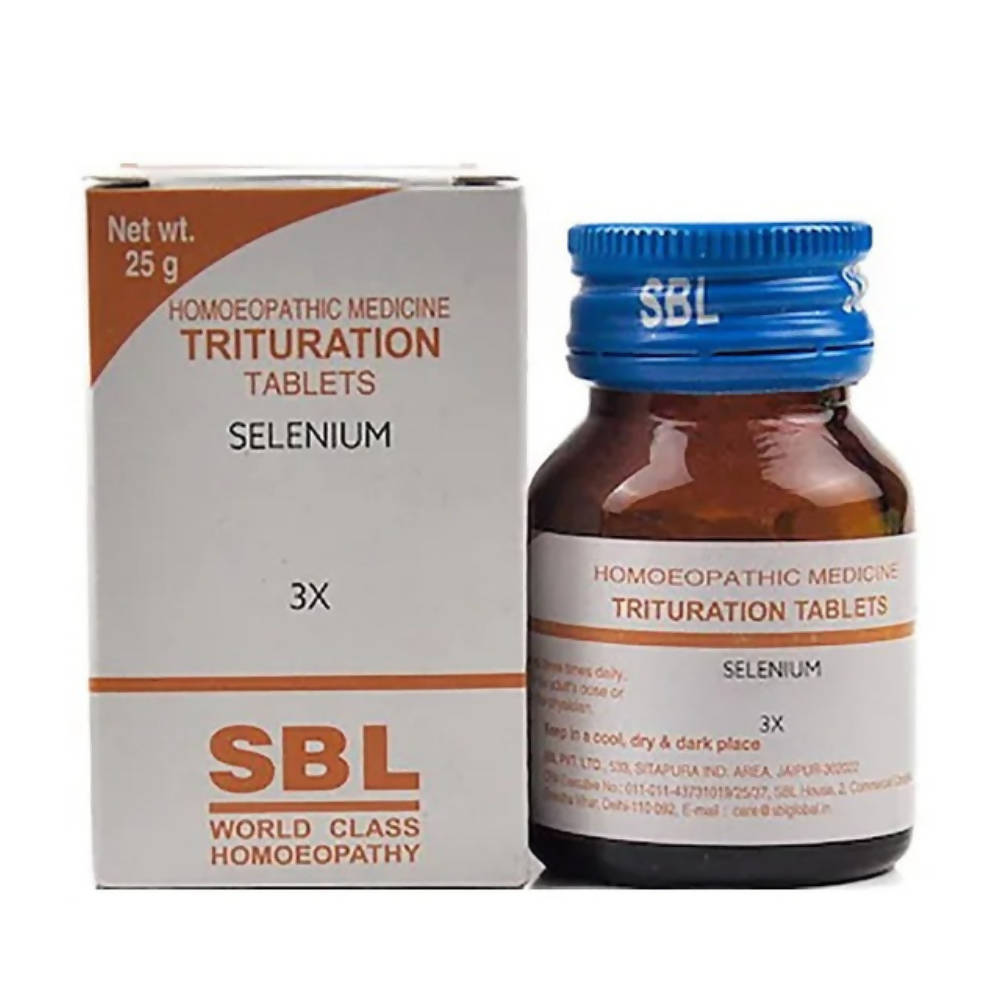 SBL Homeopathy Selenium Trituration Tablets | Grocsy