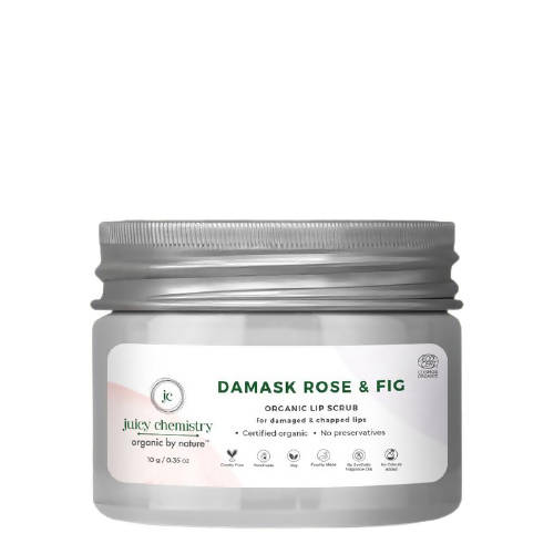 Juicy Chemistry Damask Rose & Fig Lip Scrub | Grocsy