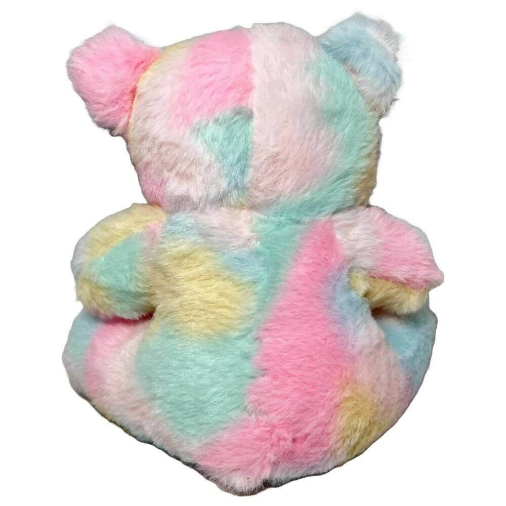 Hexagaon Soft Toy Teddy Bear Doll (Multi-Color) | Grocsy