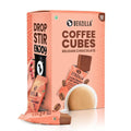 Bevzilla Instant Coffee Cubes Pack with Organic Date Palm Jaggery - Belgian Chocolate | Grocsy