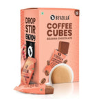Bevzilla Instant Coffee Cubes Pack with Organic Date Palm Jaggery - Belgian Chocolate | Grocsy