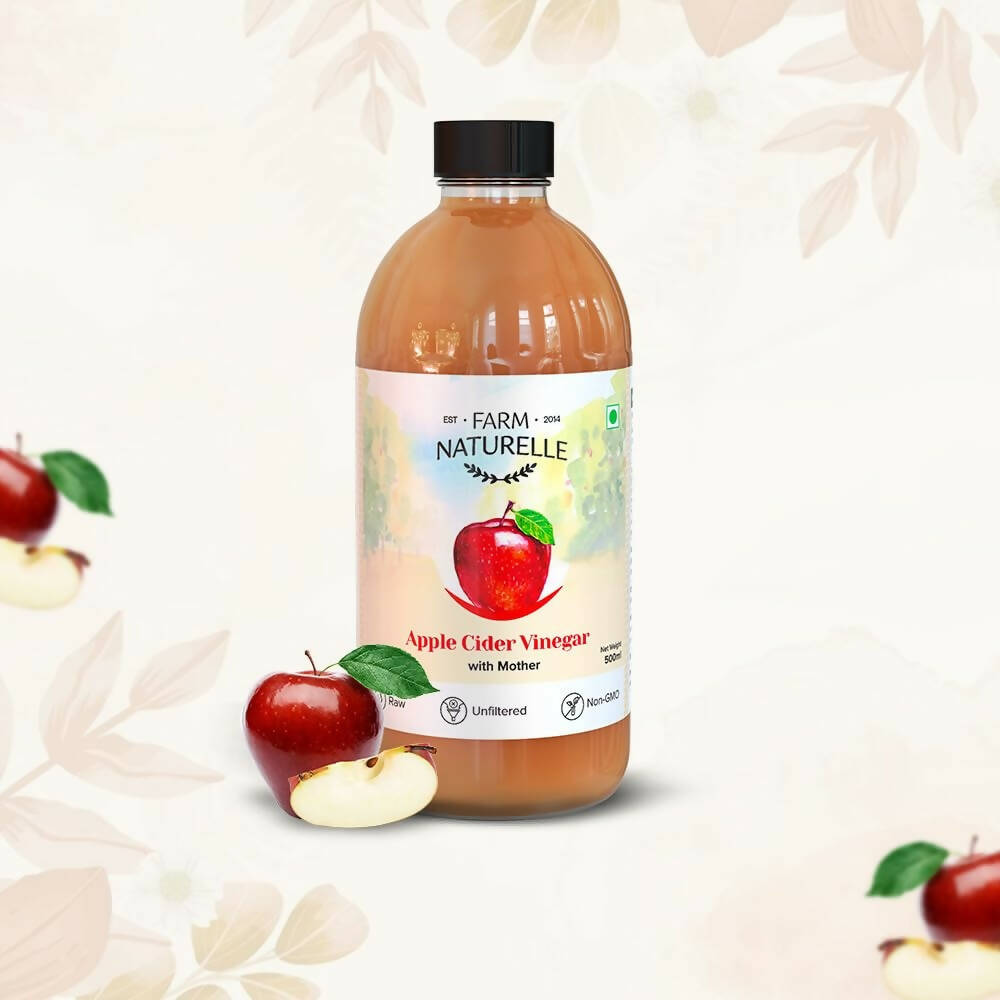 Farm Naturelle Apple Cider Vinegar with Mother | Grocsy