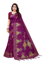 Vamika Wine Red Kalamkari Print With Jhalar Khadi Silk Saree (KITE WINE) | Grocsy