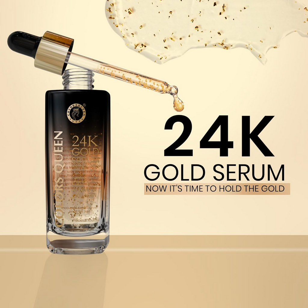 Colors Queen 24K Gold Serum With Niacinamide For Glowing Skin | Grocsy