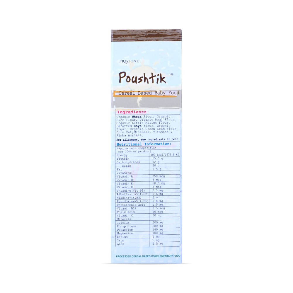 Pristine Poushtik Cereal Based Baby Food | Grocsy