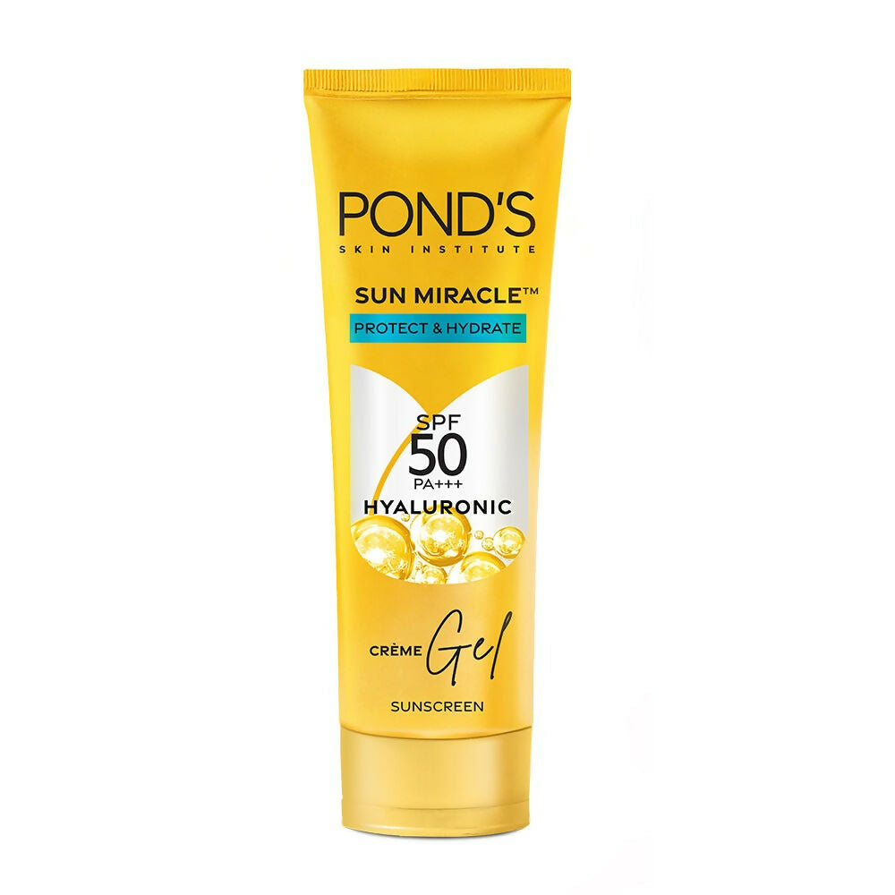 Ponds Sun Miracle SPF 50 PA+++ Crème Gel Sunscreen | Grocsy