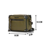 Colorbar Pouch The Classic Crossbody - Olive | Grocsy