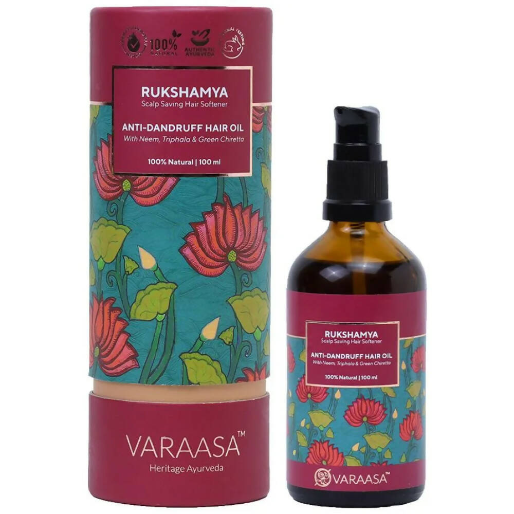 Varaasa Anti Dandruff Oil - Scalp Saving Hair Softener | Grocsy