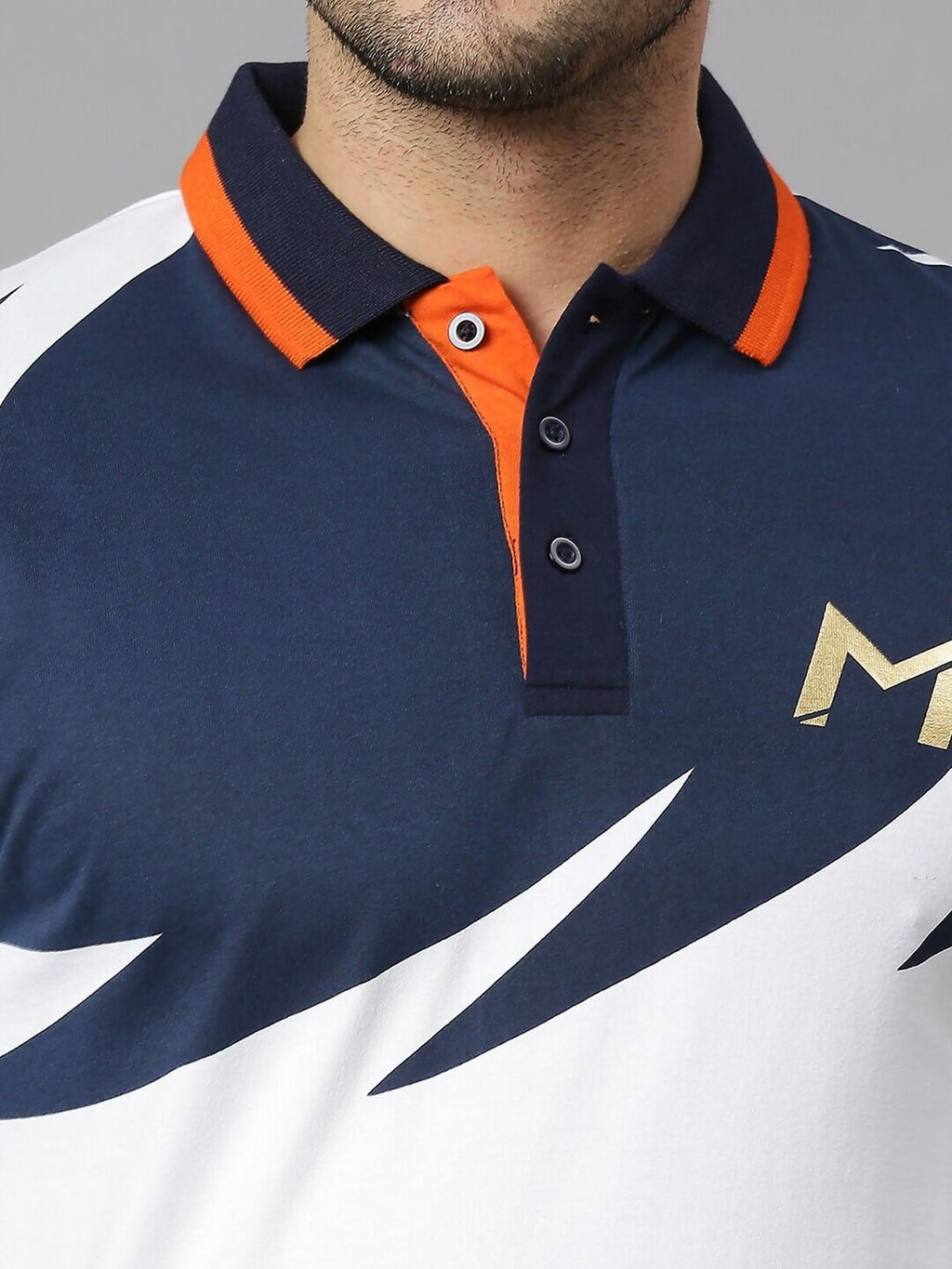 Fancode Mumbai Indians Printed Cotton T-shirt | Grocsy