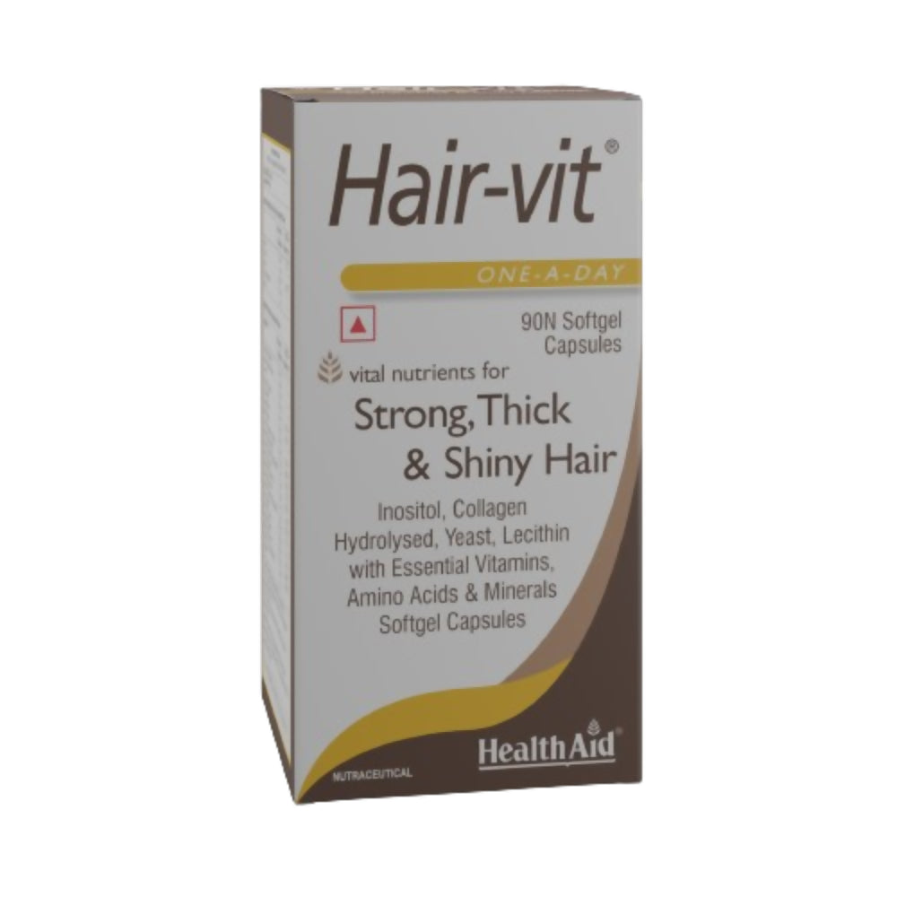 HealthAid Hair-vit (Multivitamins for Hair) Capsules | Grocsy
