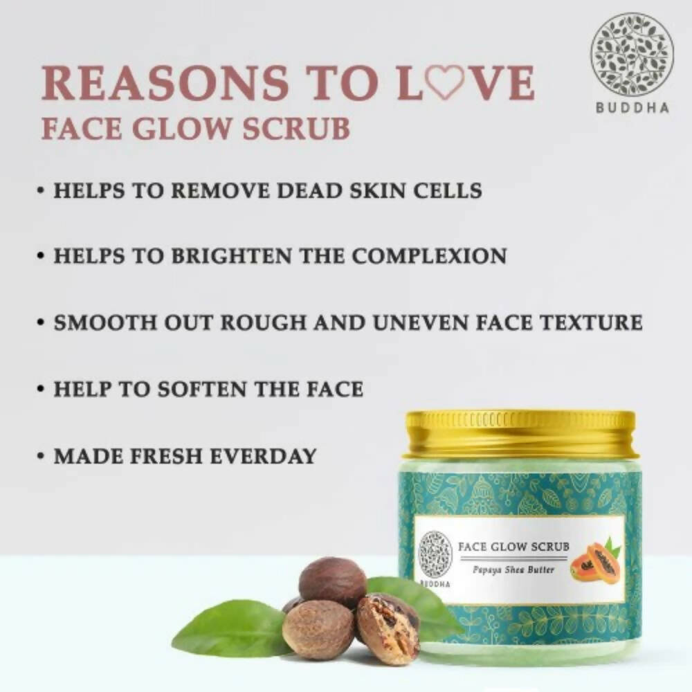 Buddha Natural Face Glow Scrub | Grocsy